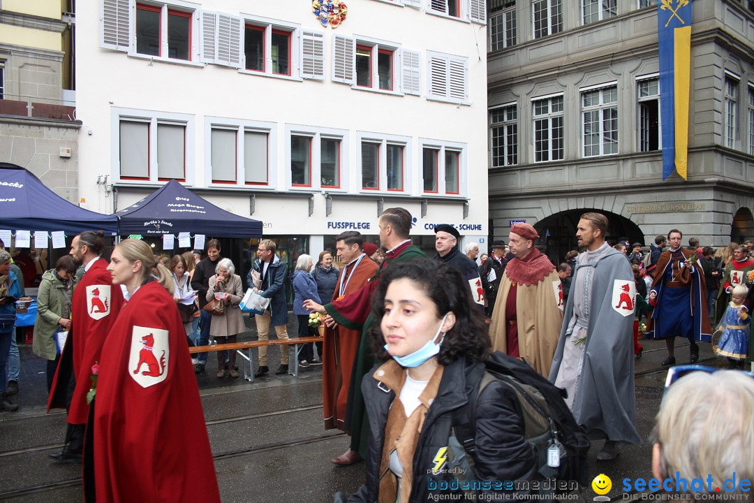 Sechselaeuten: Zuerich, 25.04.2022