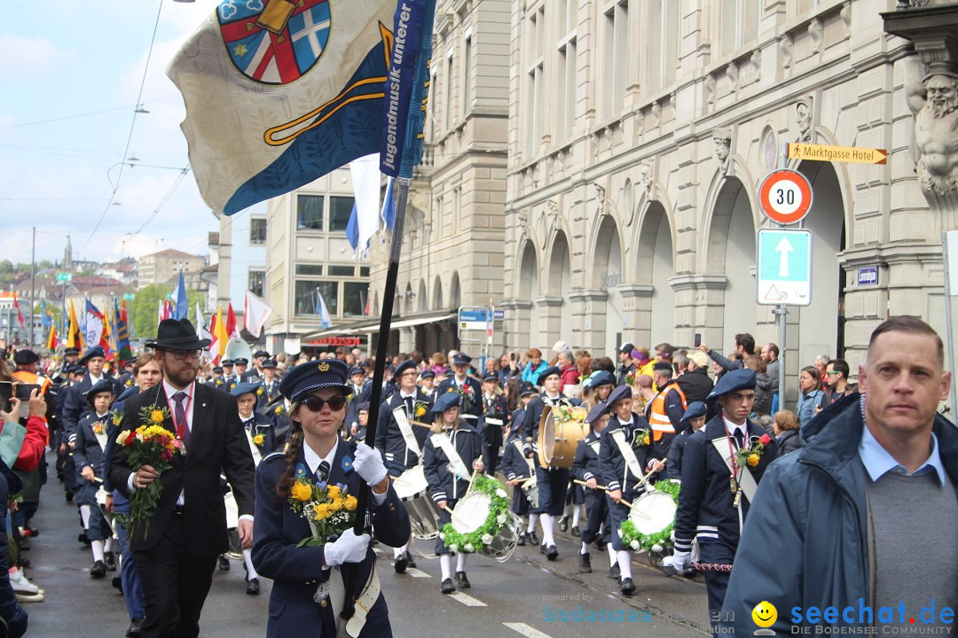 Sechselaeuten: Zuerich, 25.04.2022