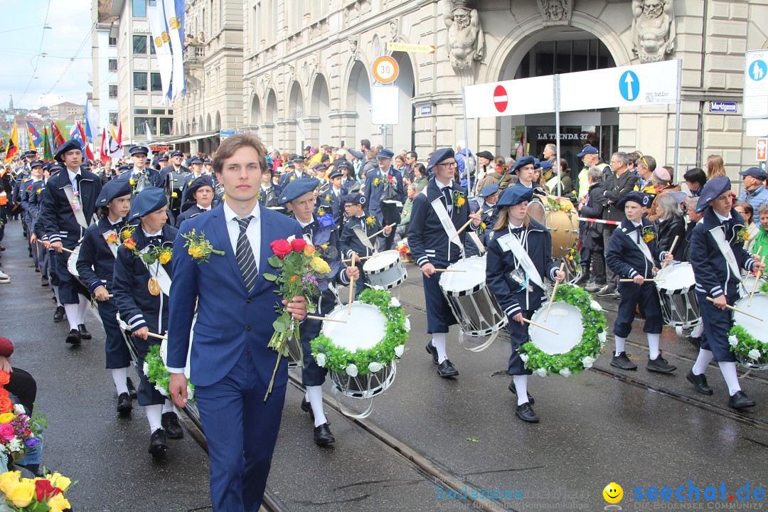 Sechselaeuten: Zuerich, 25.04.2022