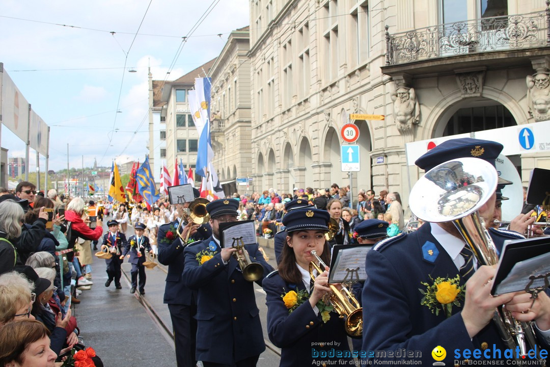 Sechselaeuten: Zuerich, 25.04.2022