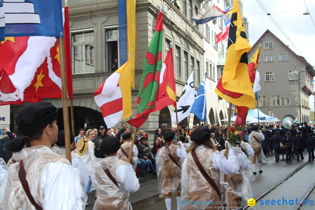 Sechselaeuten: Zuerich, 25.04.2022