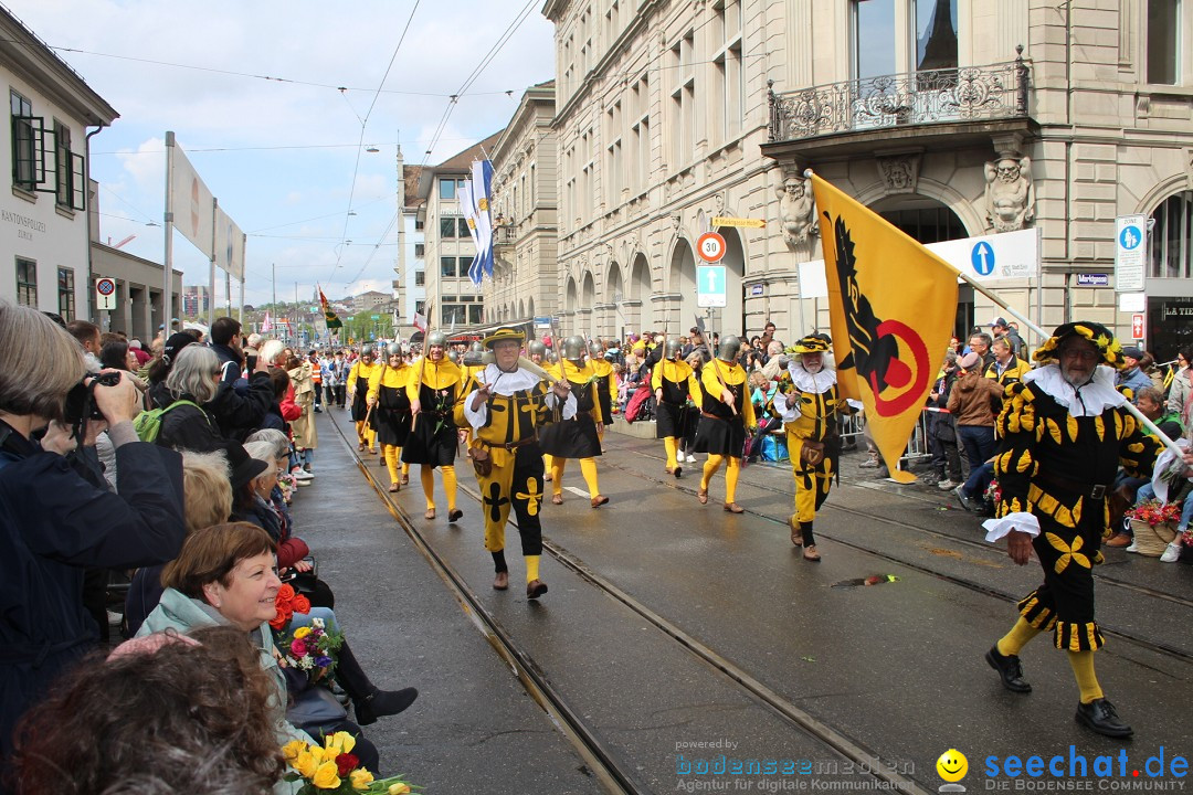 Sechselaeuten: Zuerich, 25.04.2022