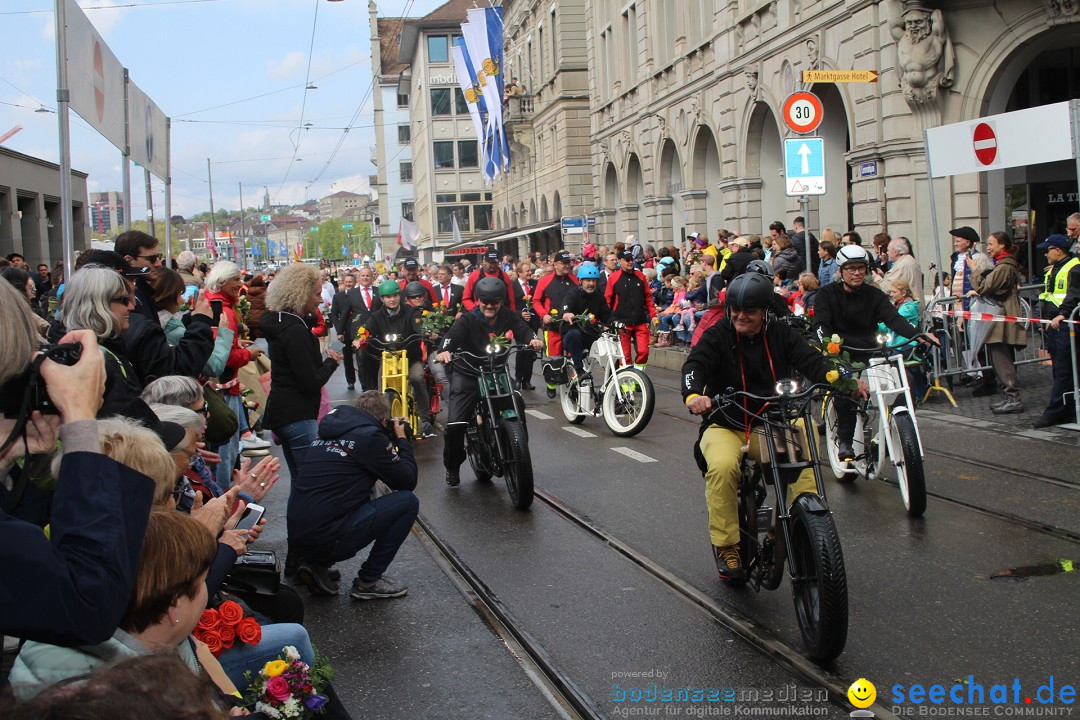 Sechselaeuten: Zuerich, 25.04.2022