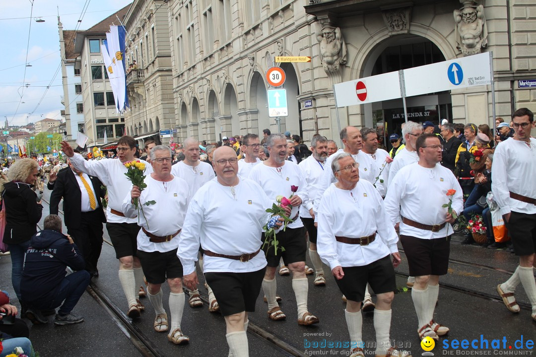 Sechselaeuten: Zuerich, 25.04.2022