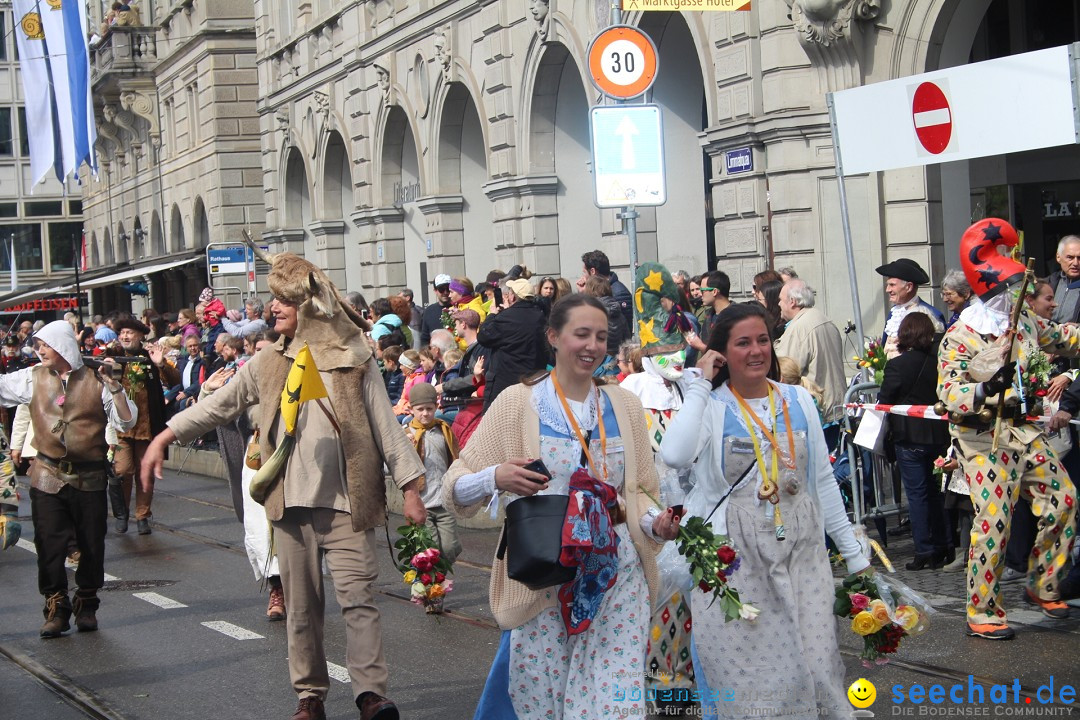 Sechselaeuten: Zuerich, 25.04.2022