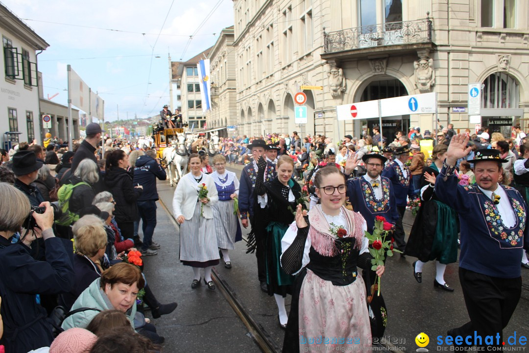 Sechselaeuten: Zuerich, 25.04.2022