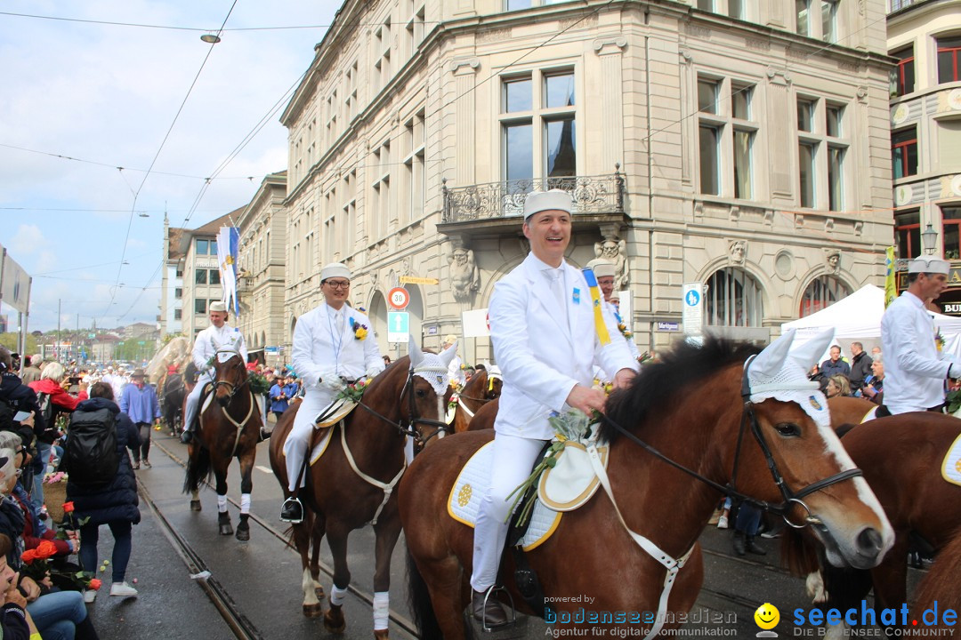 Sechselaeuten: Zuerich, 25.04.2022