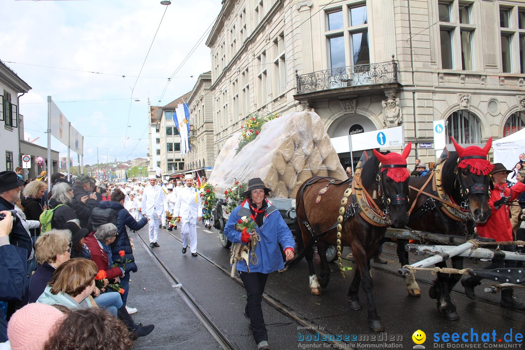 Sechselaeuten: Zuerich, 25.04.2022