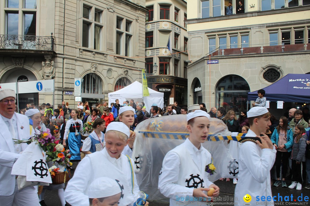 Sechselaeuten: Zuerich, 25.04.2022