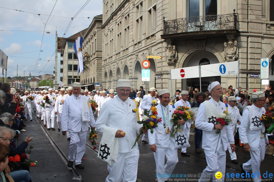 Sechselaeuten: Zuerich, 25.04.2022