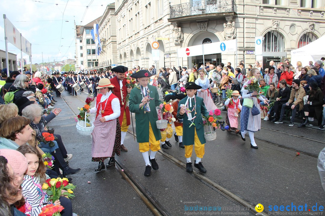 Sechselaeuten: Zuerich, 25.04.2022