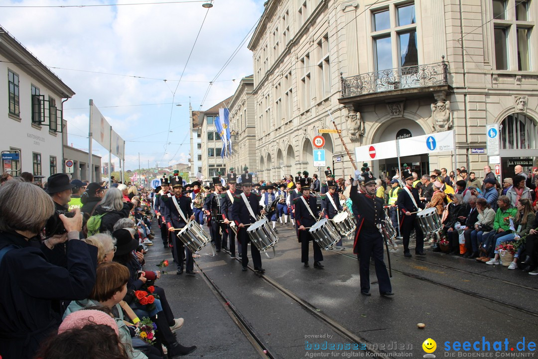 Sechselaeuten: Zuerich, 25.04.2022