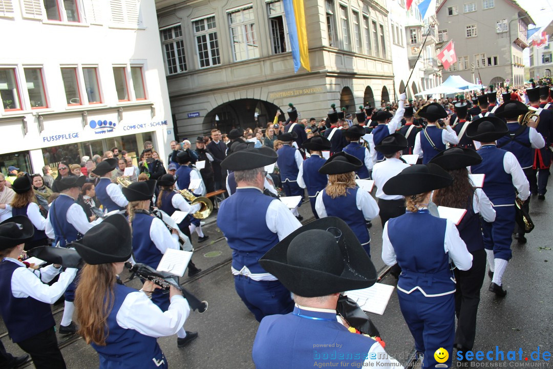 Sechselaeuten: Zuerich, 25.04.2022