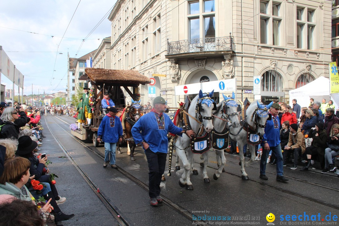 Sechselaeuten: Zuerich, 25.04.2022