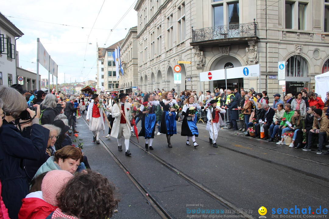 Sechselaeuten: Zuerich, 25.04.2022