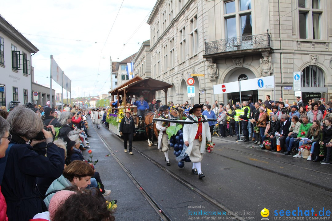 Sechselaeuten: Zuerich, 25.04.2022