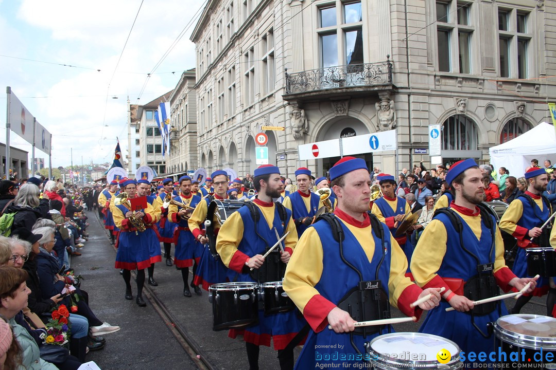 Sechselaeuten: Zuerich, 25.04.2022