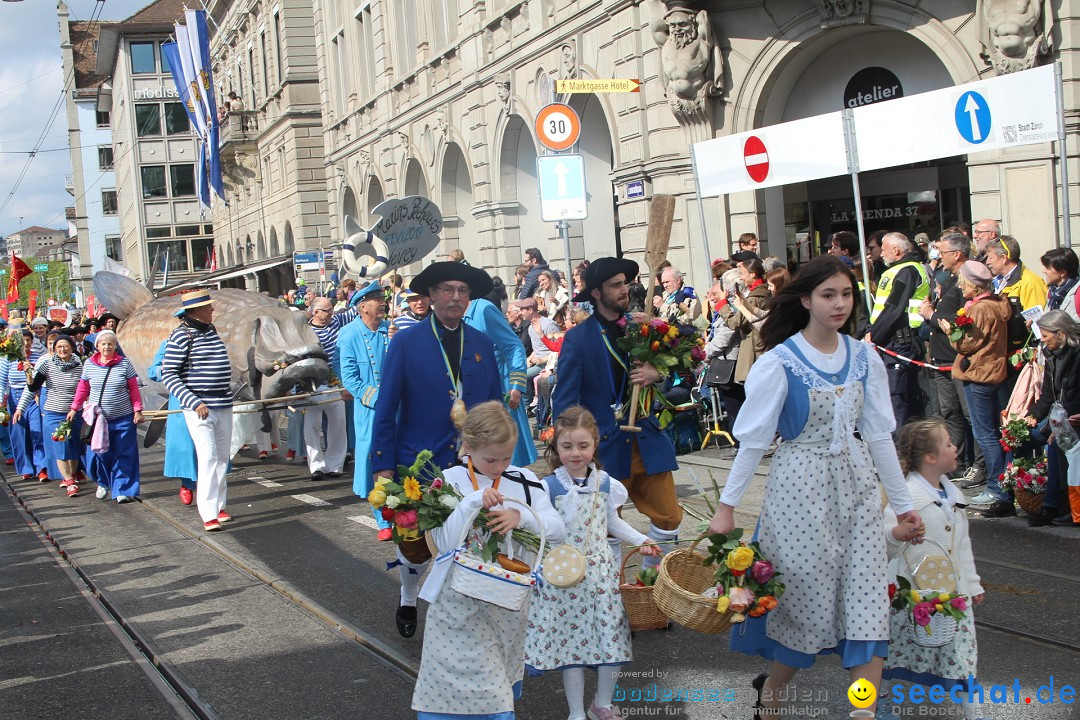 Sechselaeuten: Zuerich, 25.04.2022