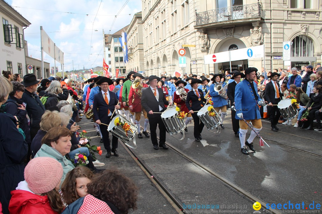 Sechselaeuten: Zuerich, 25.04.2022