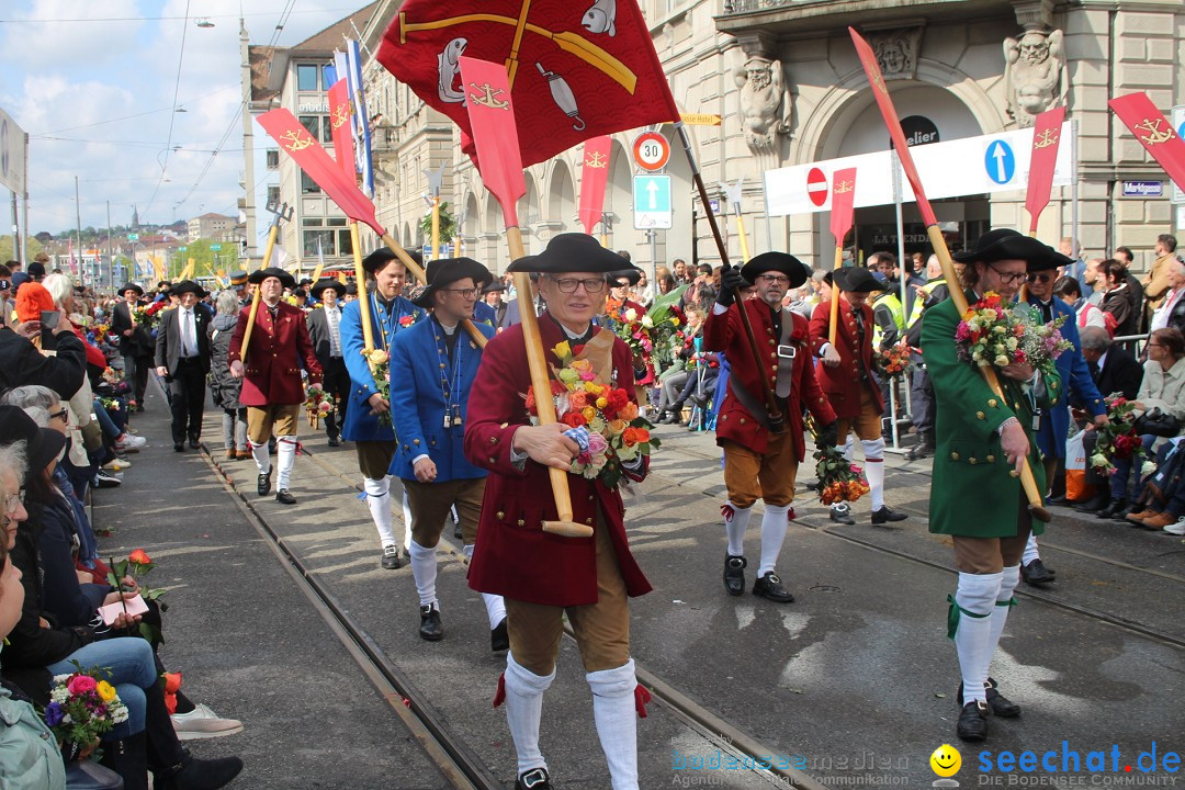 Sechselaeuten: Zuerich, 25.04.2022