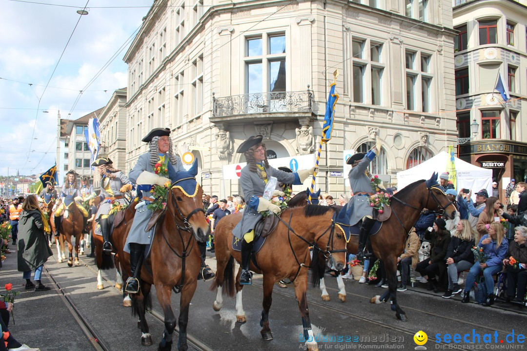 Sechselaeuten: Zuerich, 25.04.2022