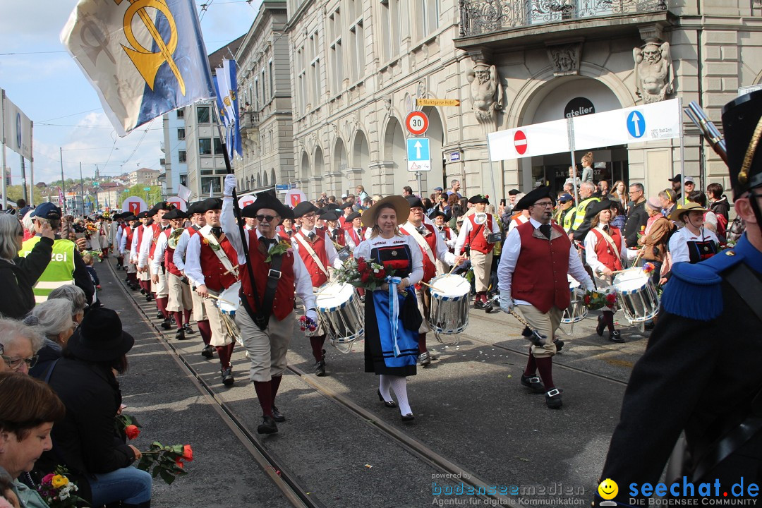 Sechselaeuten: Zuerich, 25.04.2022