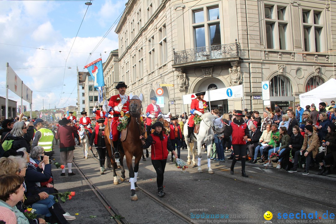 Sechselaeuten: Zuerich, 25.04.2022