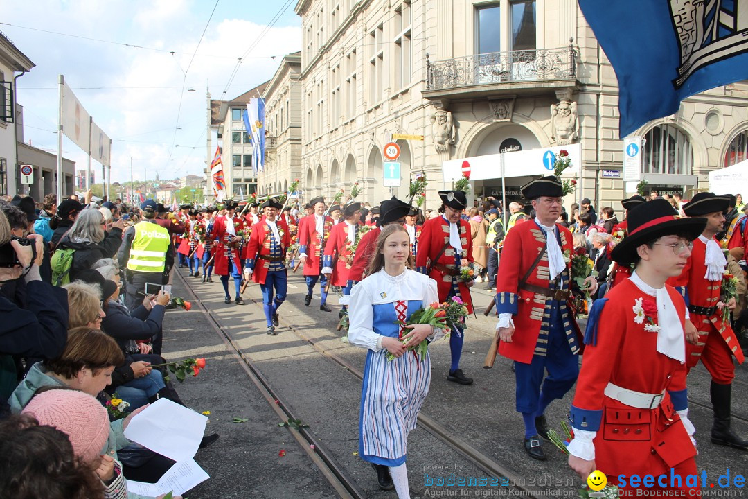 Sechselaeuten: Zuerich, 25.04.2022