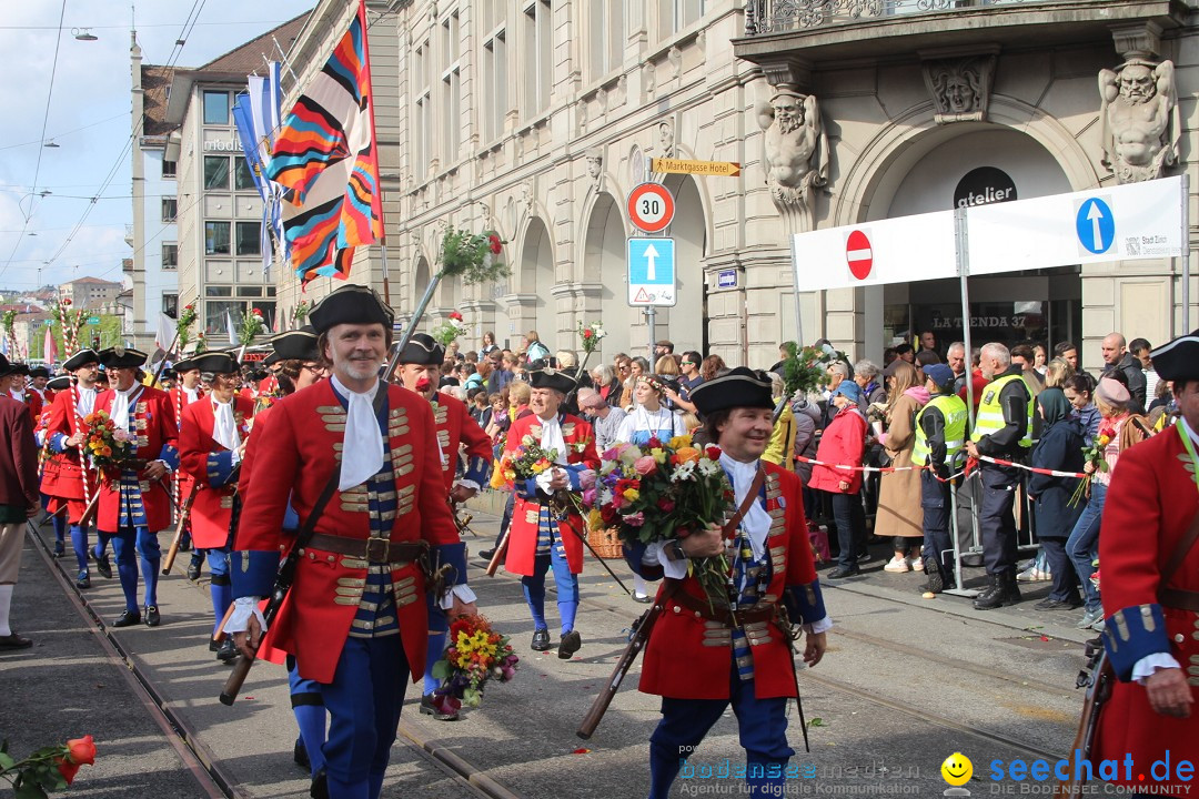 Sechselaeuten: Zuerich, 25.04.2022