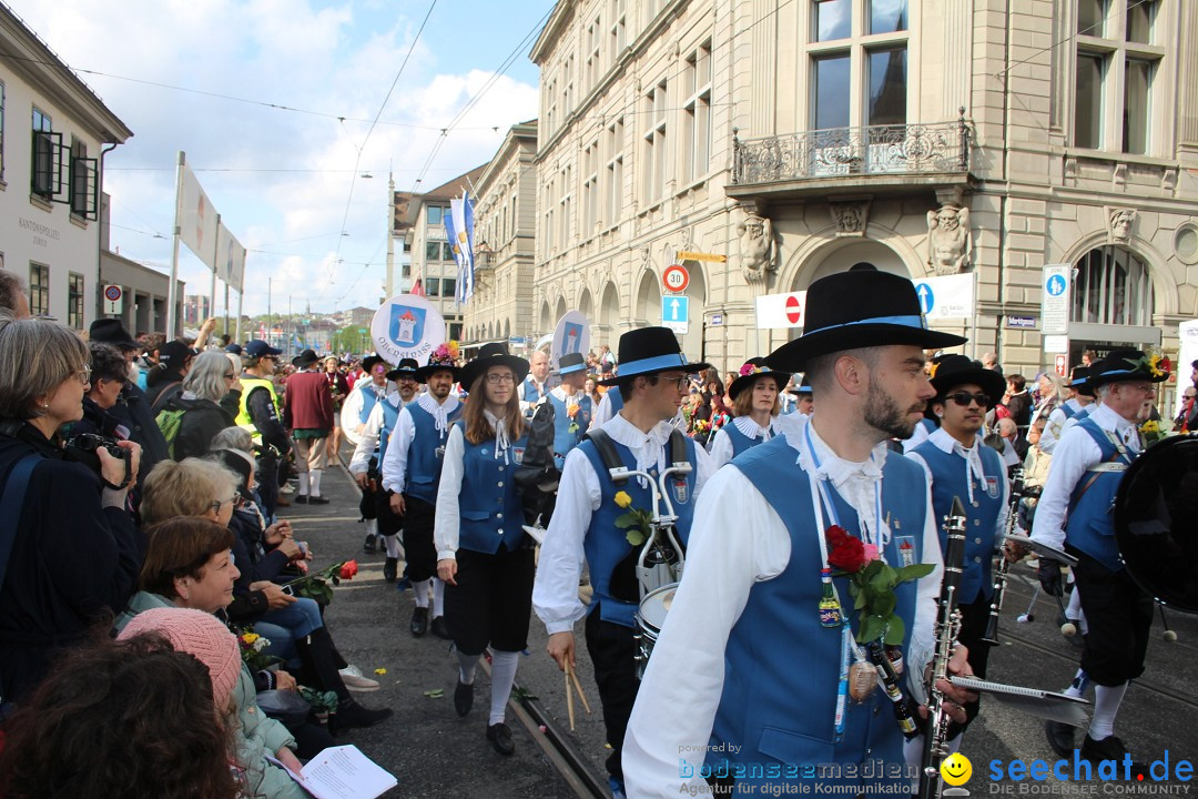 Sechselaeuten: Zuerich, 25.04.2022