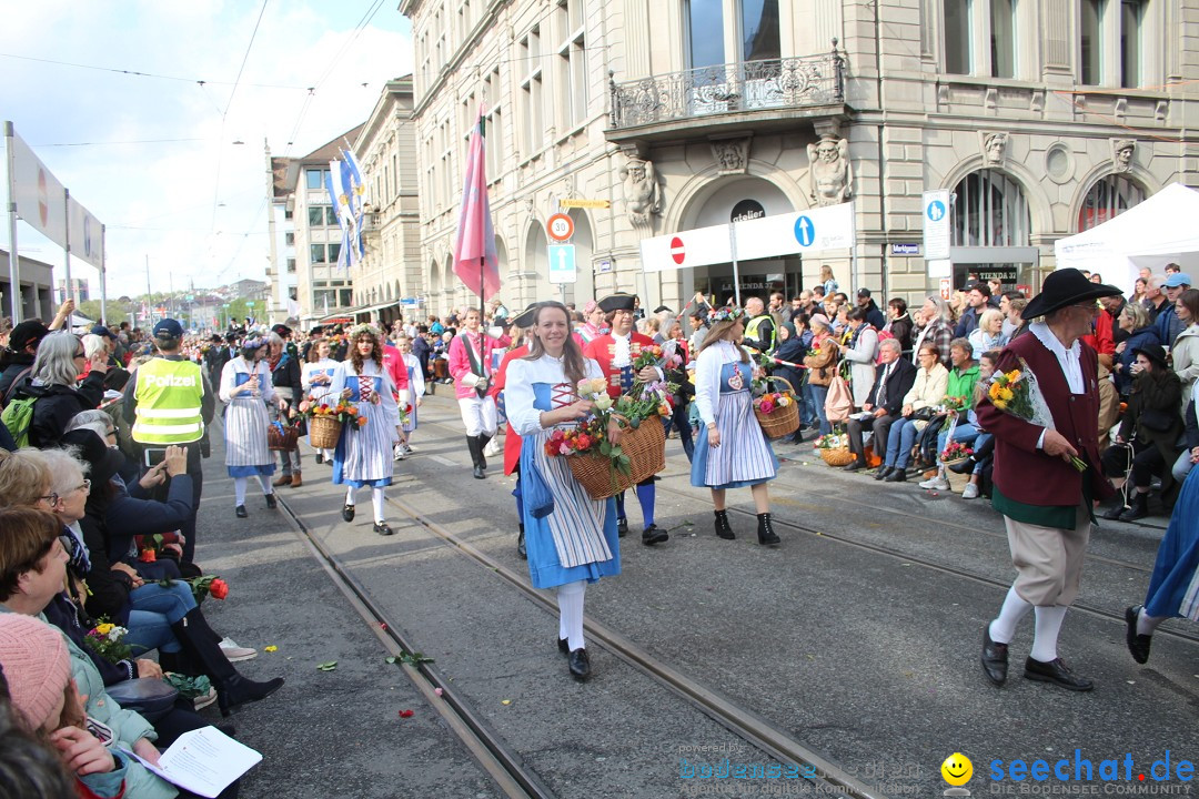 Sechselaeuten: Zuerich, 25.04.2022