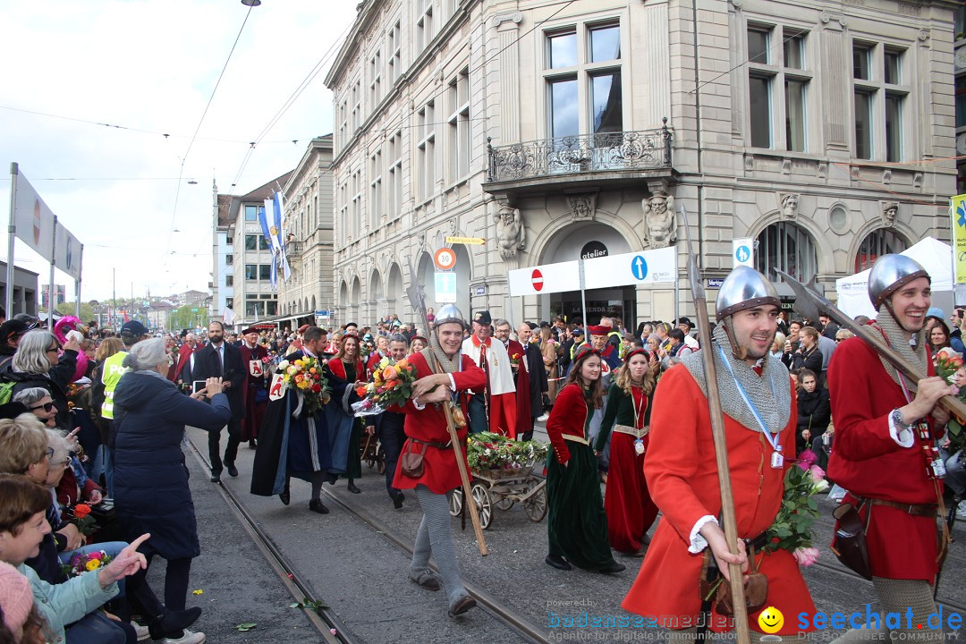 Sechselaeuten: Zuerich, 25.04.2022