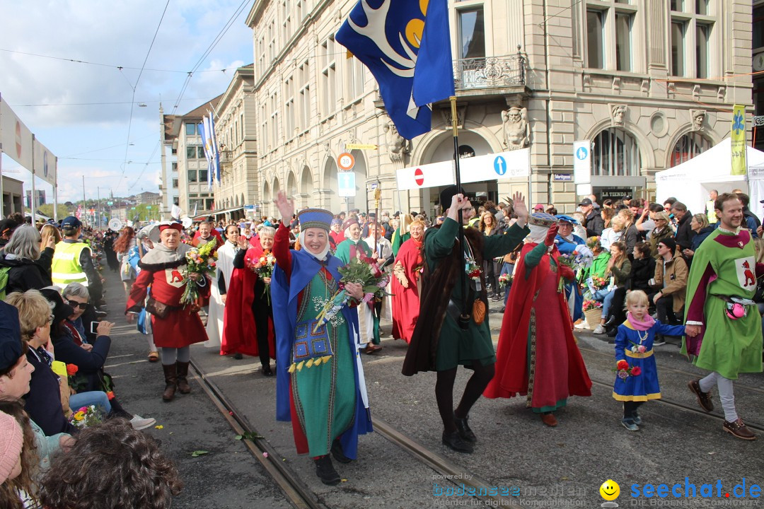 Sechselaeuten: Zuerich, 25.04.2022