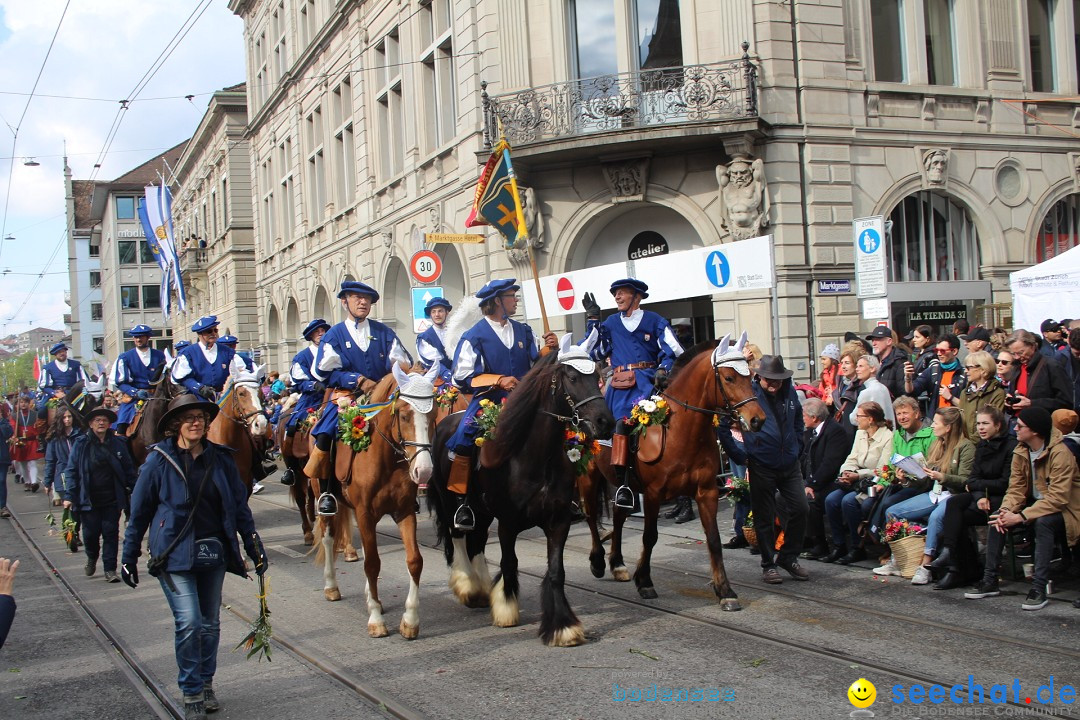 Sechselaeuten: Zuerich, 25.04.2022