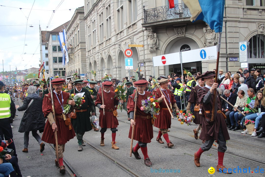 Sechselaeuten: Zuerich, 25.04.2022