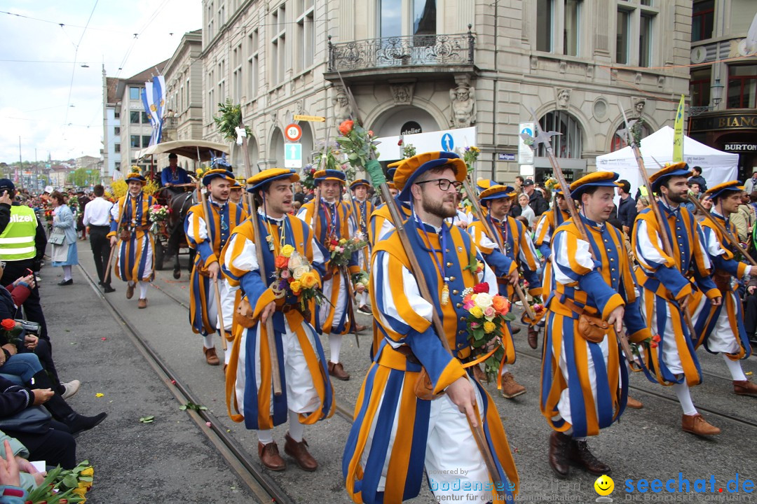 Sechselaeuten: Zuerich, 25.04.2022