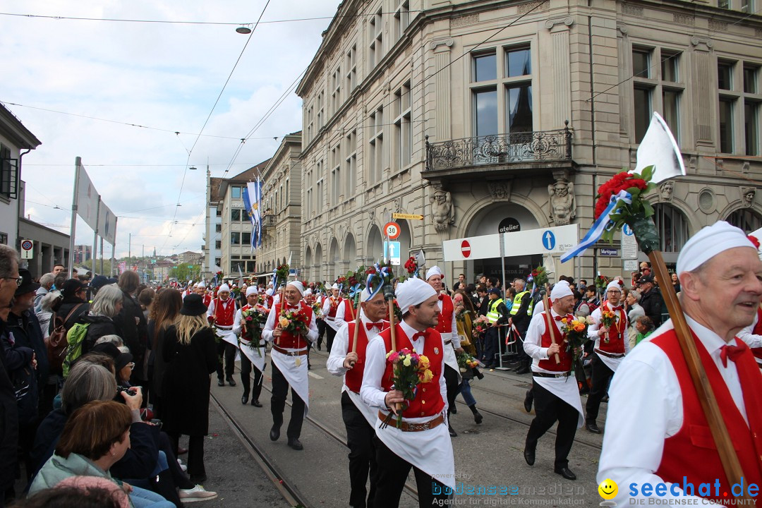 Sechselaeuten: Zuerich, 25.04.2022