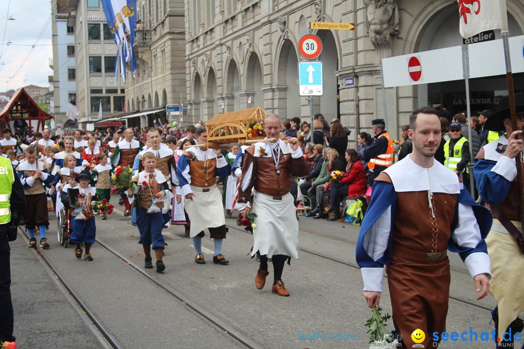 Sechselaeuten: Zuerich, 25.04.2022