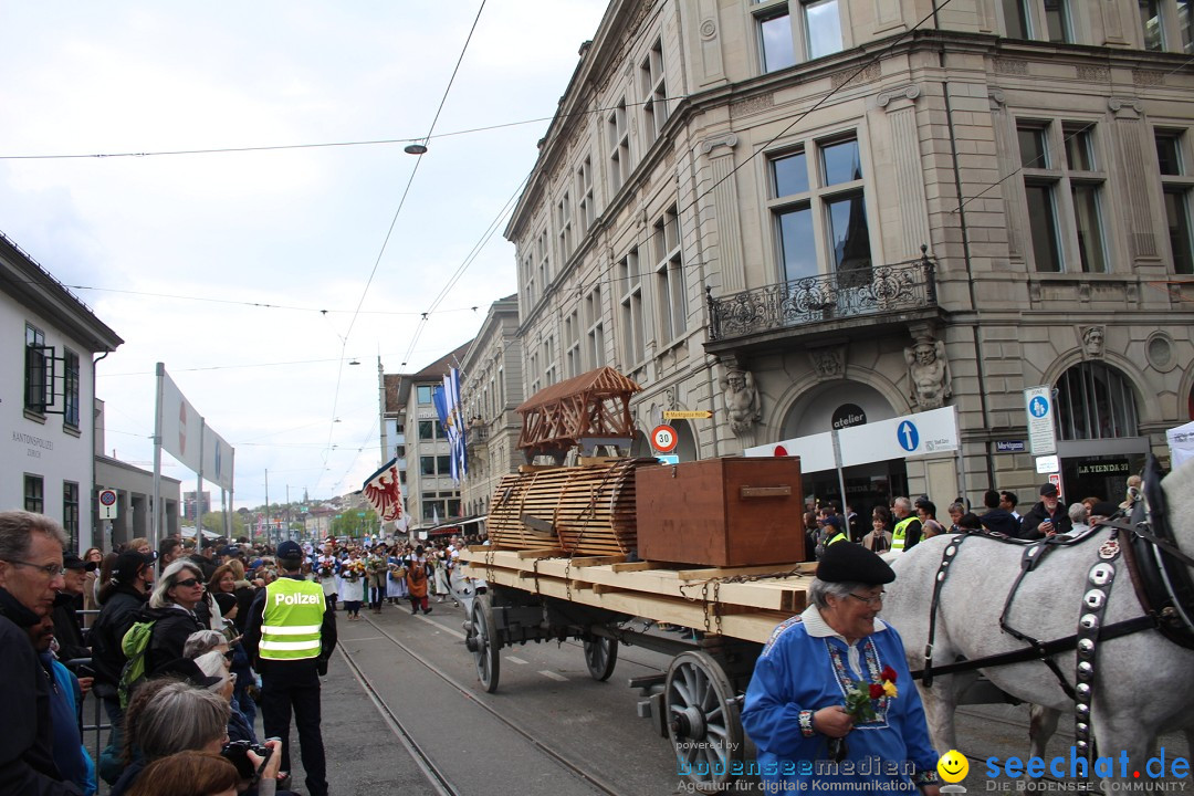 Sechselaeuten: Zuerich, 25.04.2022