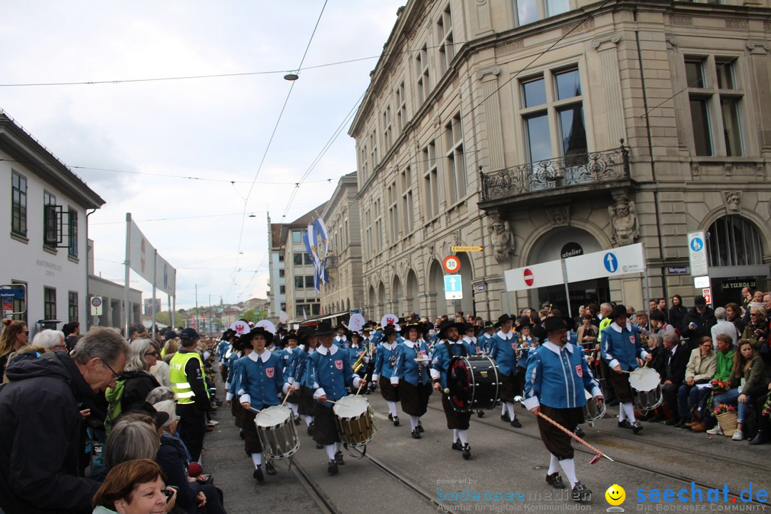 Sechselaeuten: Zuerich, 25.04.2022