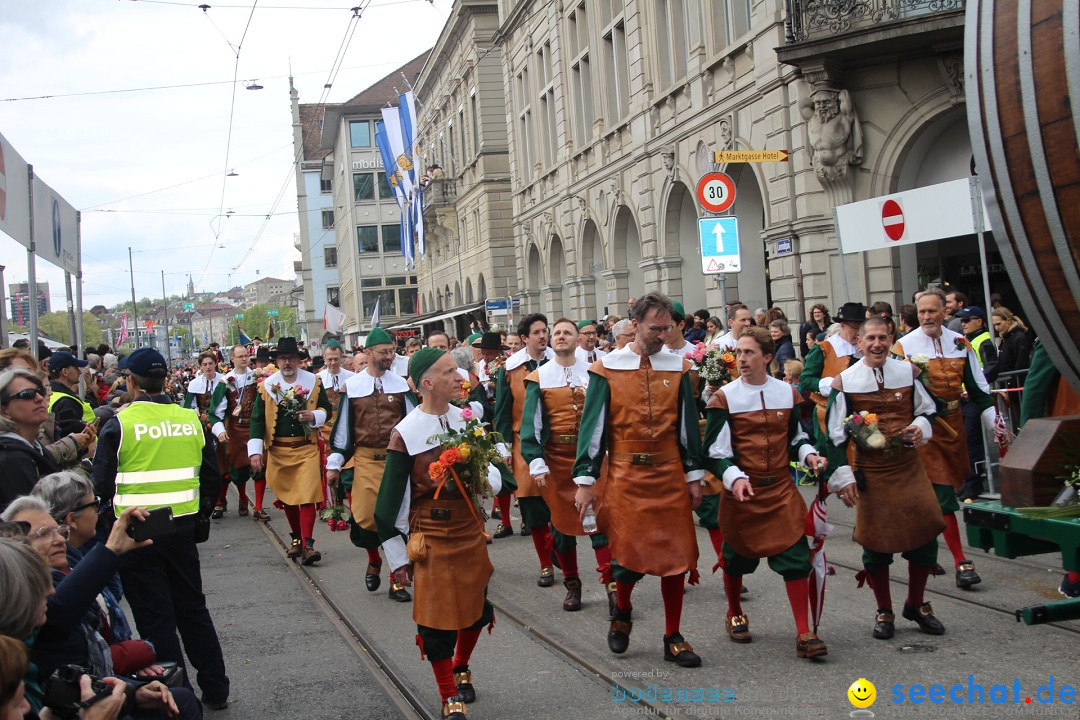 Sechselaeuten: Zuerich, 25.04.2022