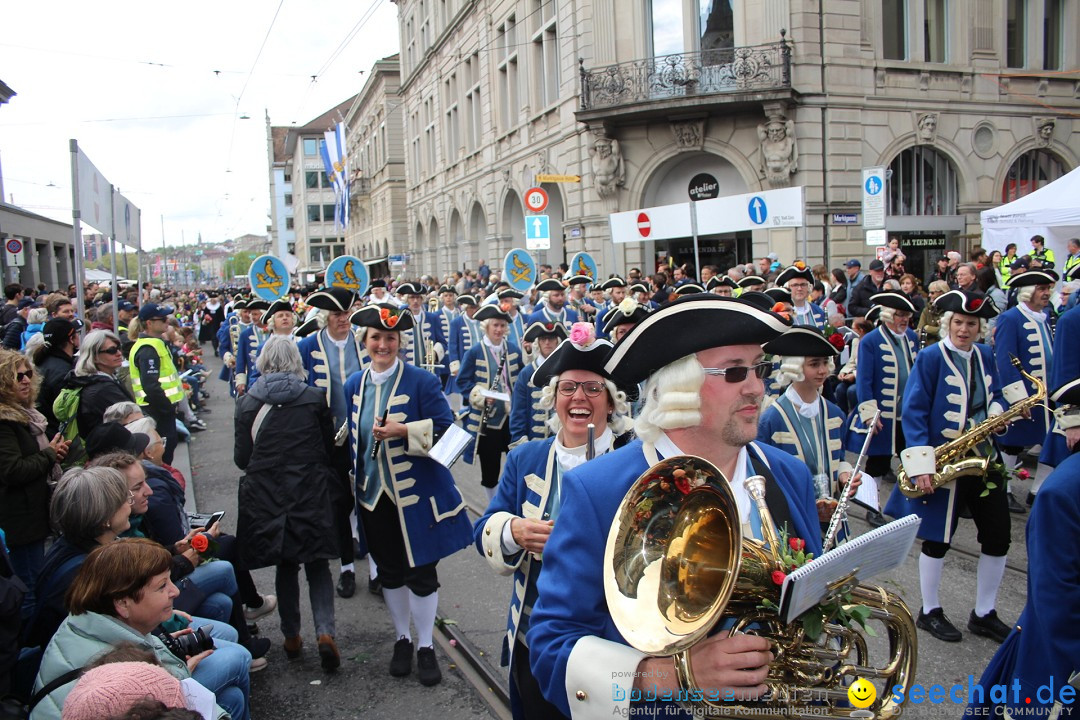 Sechselaeuten: Zuerich, 25.04.2022