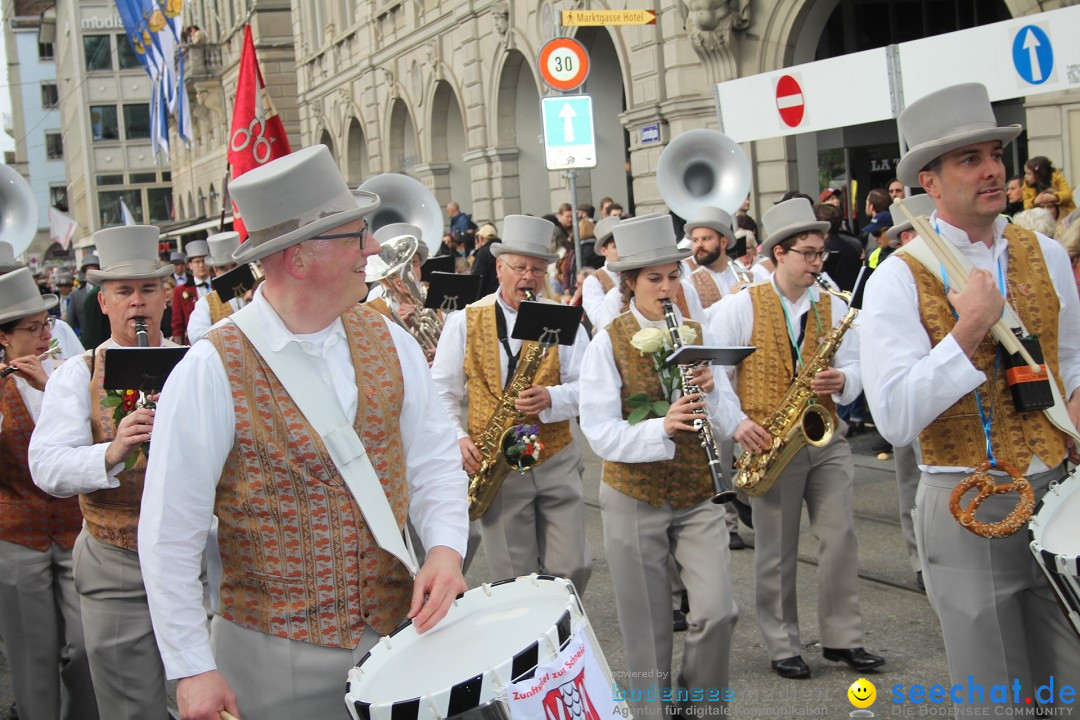 Sechselaeuten: Zuerich, 25.04.2022