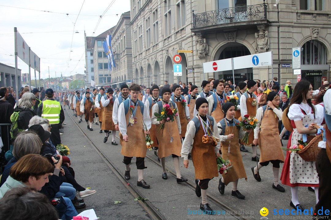 Sechselaeuten: Zuerich, 25.04.2022