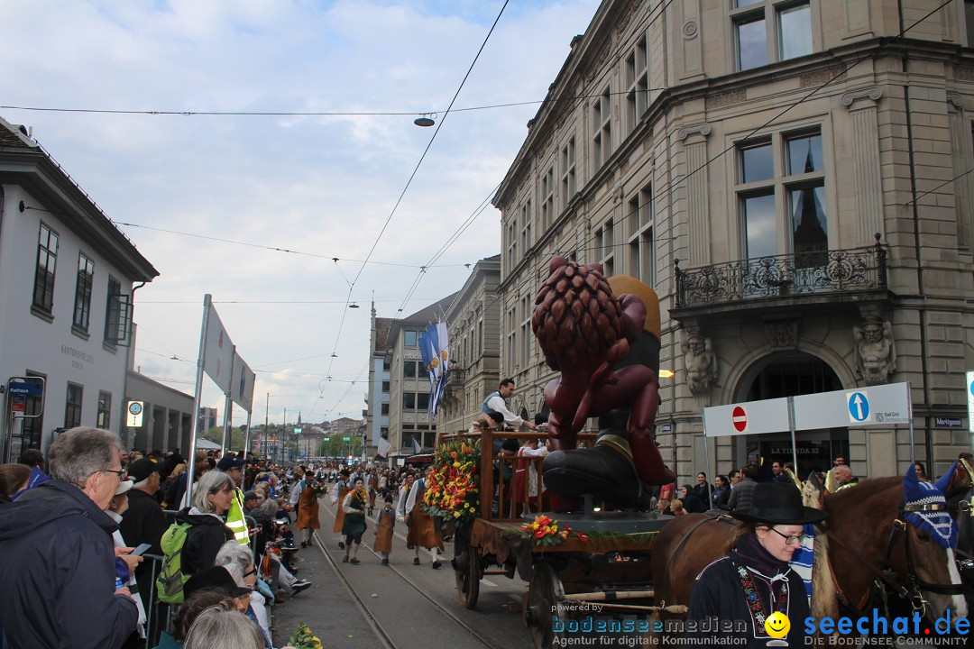 Sechselaeuten: Zuerich, 25.04.2022