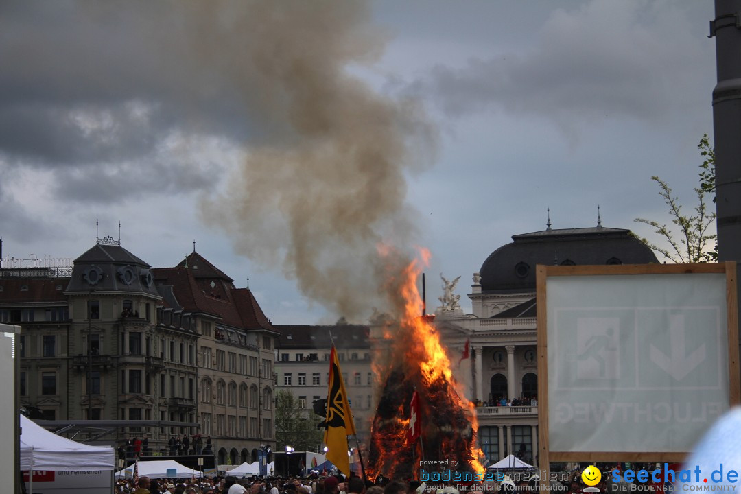 Sechselaeuten: Zuerich, 25.04.2022