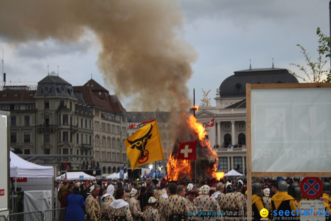 Sechselaeuten: Zuerich, 25.04.2022