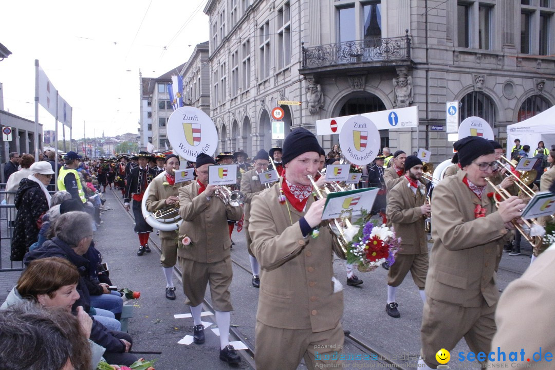 Sechselaeuten: Zuerich, 25.04.2022