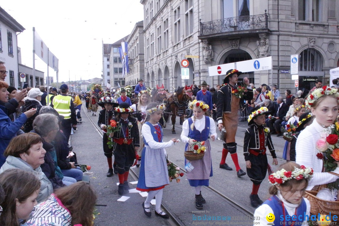 Sechselaeuten: Zuerich, 25.04.2022