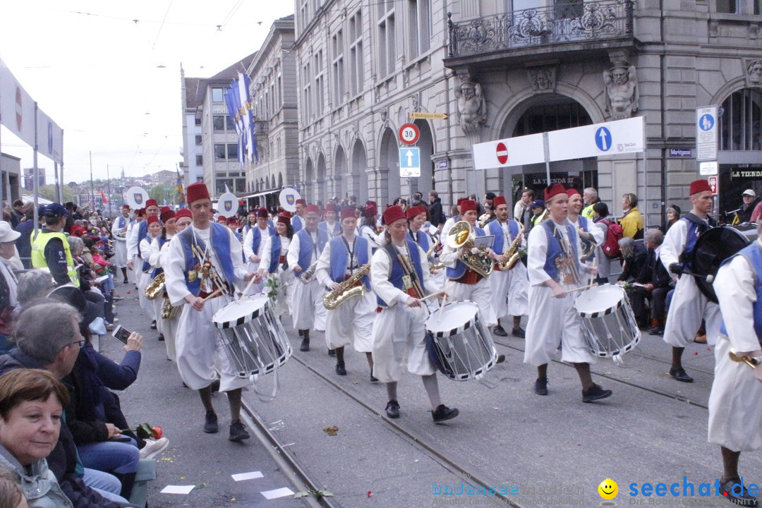 Sechselaeuten: Zuerich, 25.04.2022